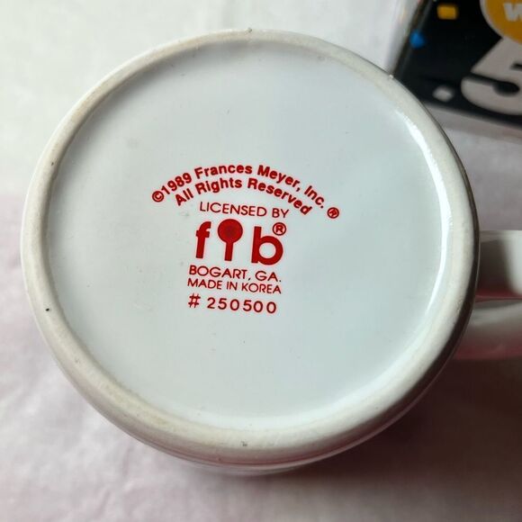 Vintage 1989 Frances Meyer “50” Birthday Mug in Box - Picture 6 of 7